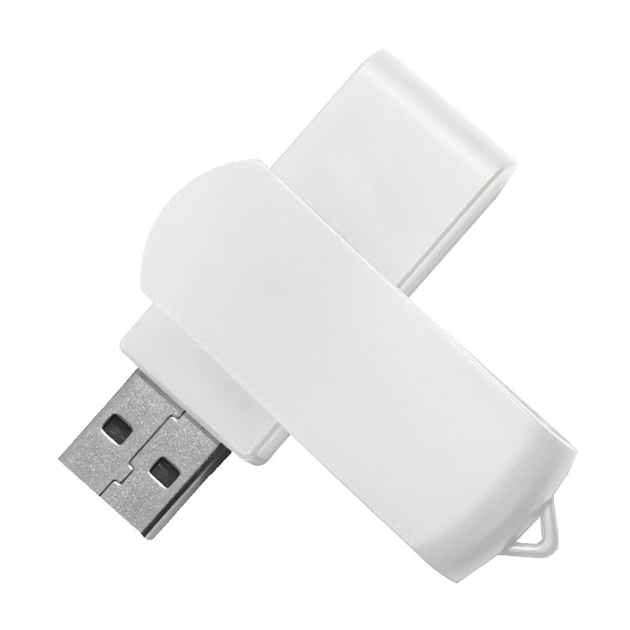USB flash-карта SWING (16Гб), белый, 6, 0х1, 8х1, 1 см, пластик