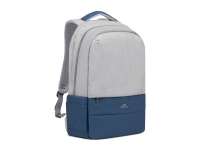 RIVACASE 7567 grey/dark blue рюкзак для ноутбука 17. 3 / 6