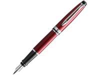 Перьевая ручка Waterman Expert Dark Red Lacquer CT Black, перо: M, цвет чернил: blue. 