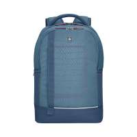 Рюкзак WENGER NEXT Tyon 16", синий/деним, переработанный ПЭТ/Полиэстер, 32х18х48 см, 23 л. 