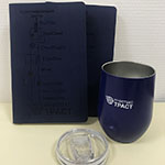 Набор с логотипом Инфотекс Траст: блокнот и кофер