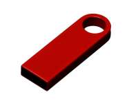 USB 2. 0-флешка на 512 Мбайт с мини чипом и круглым отверстием, красный
