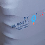 Чехол на чемодан, подушка и аккумулятор с логотипом RUSSIAN EXPORT CENTER