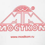 Пакет бумажный с логотипом Мостком