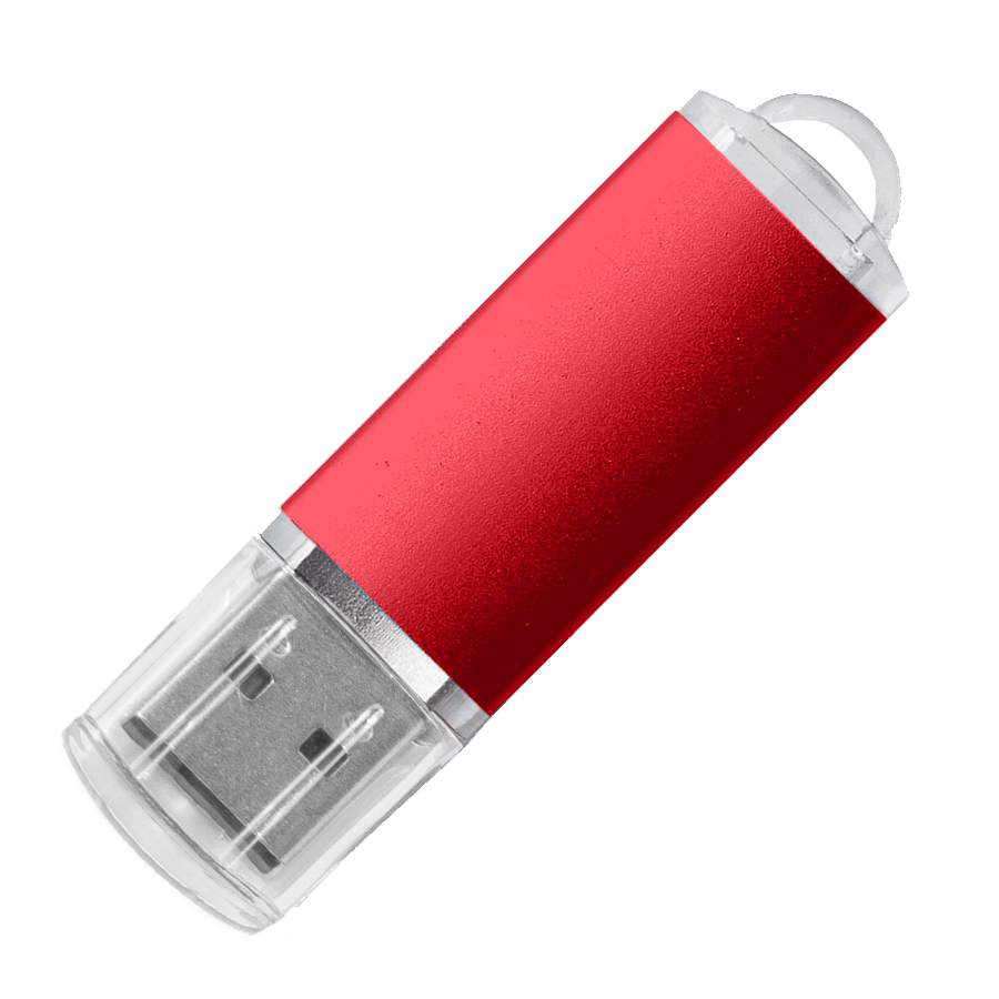 USB flash-карта ASSORTI (32Гб), красная, 5, 8х1, 7х0, 8 см, металл