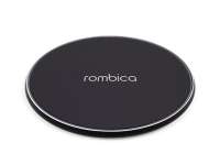 Беспроводное зарядное устройство Rombica NEO Core Quick c быстрой зарядкой, черный (с лого)