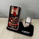 Док станция для телефона с логотипом Транснефть