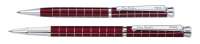 Набор Pierre Cardin PEN&PEN: ручка шариковая + роллер. Цвет - т. красный. Упаковка Е. 