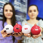 Антистрессы с логотипом NT