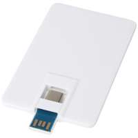 Duo Slim USB-накопитель емкостью 64ГБ и разъемами Type-C и USB-A 3. 0