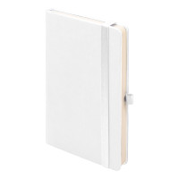 Ежедневник недатированный HAMILTON, A5, белый, кремовый блок