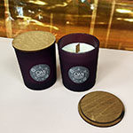 Свеча с логотипом omi