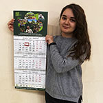 Календарь с логотипом GRS