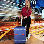 Чехол для чемодана с логотипом Жар Птица Лечу