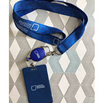 Ланъярд с логотипом Открытая Мобильная Платформа