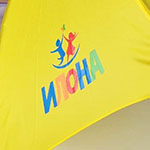 Детский зонт с логотипом ИЛОНА, желтый 