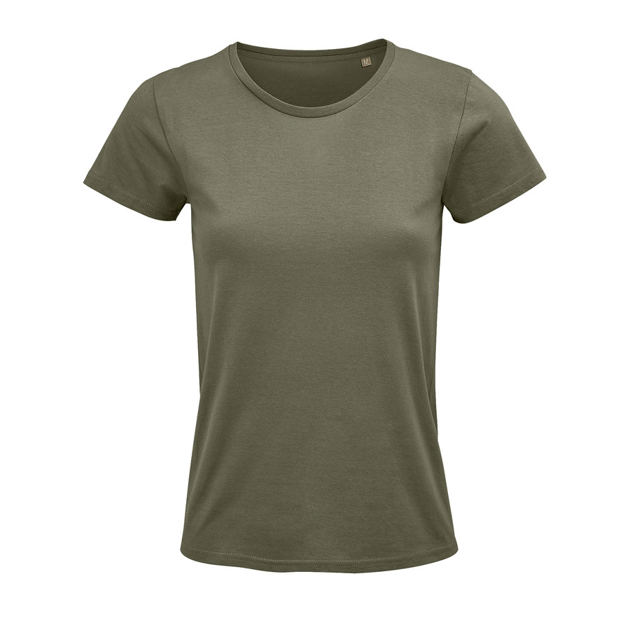 Футболка женская "CRUSADER WOMEN", хаки, XXL, 100% органический хлопок, 150 г/м2