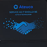 Блокнот с логотипом Ateuco