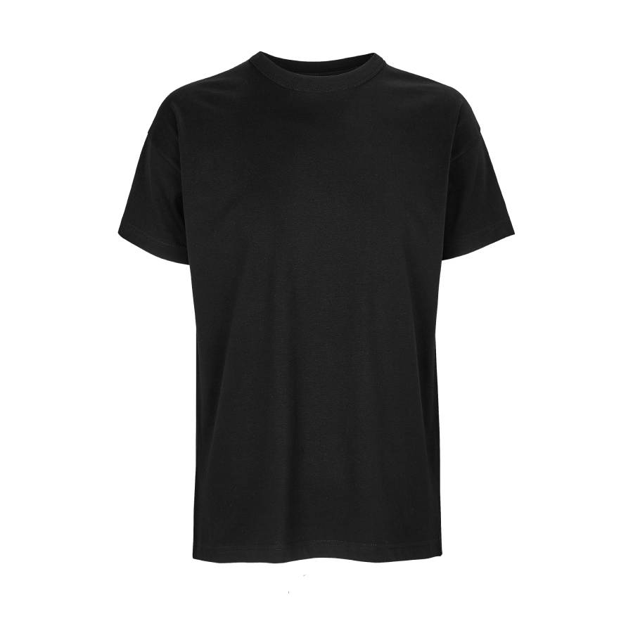 Футболка мужская BOXY MEN, чёрный, 2XL, 100% органический хлопок, 180 г/м2