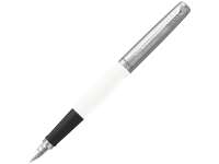 Перьевая ручка Parker Jotter White CT перо: F, цвет чернил: blue, в подарочной упаковке