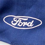 Шарф шелковый, логотип Ford