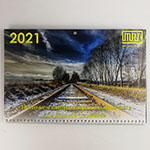 Квартальный календарь с логотипом МОСРЕГИОНТРАНС