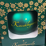 Елочный шар с логотипом Kazakhyuvelir