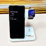 Док станция с логотипом СберМобайл