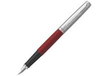 Перьевая ручка Parker Jotter Red CT, перо: F, цвет чернил: black, в подарочной упаковке